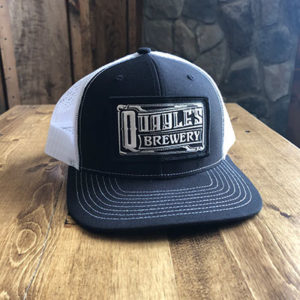 b/w Snap-back Cap with Patch