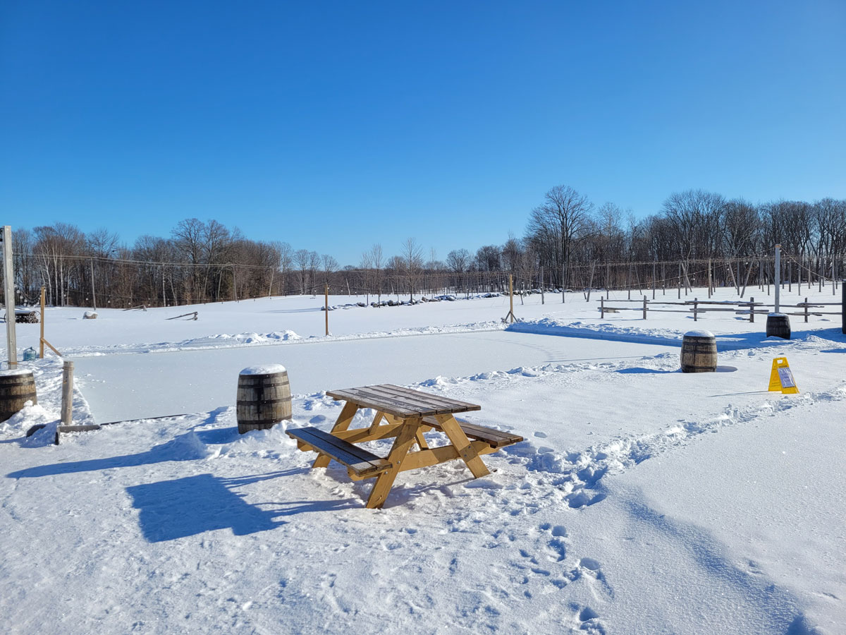 Quayle's Outdoor Skating Rink