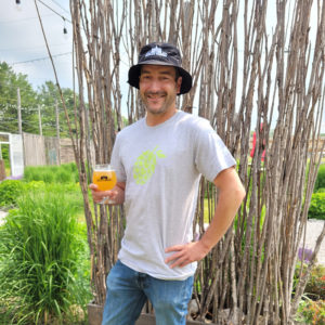 Quayle's T-Shirt with Hop Graphic