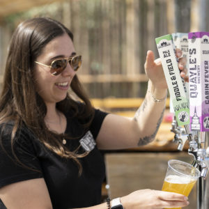 Quayle's Brewery Tap Handles