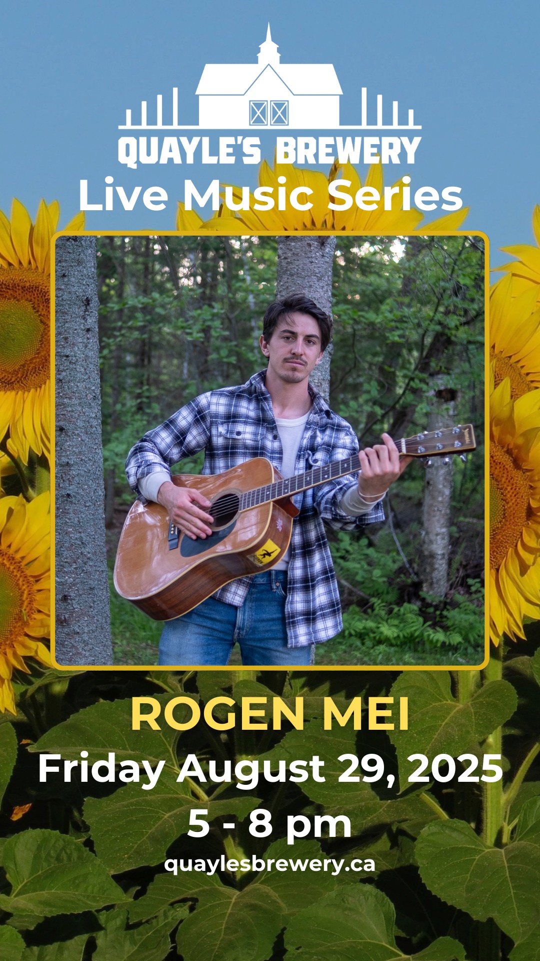 Aug 29 – Rogen Mei – 5 – 8 pm – 1