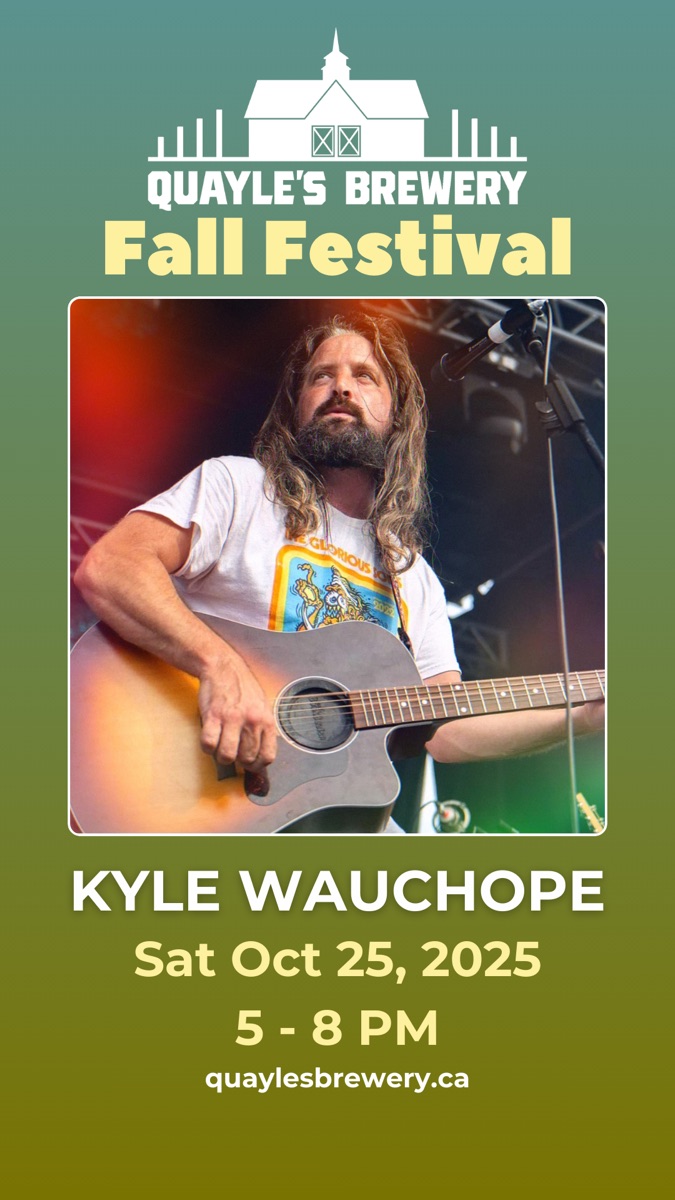 Oct 25 – Kyle Wauchope 5 – 8 PM – 1