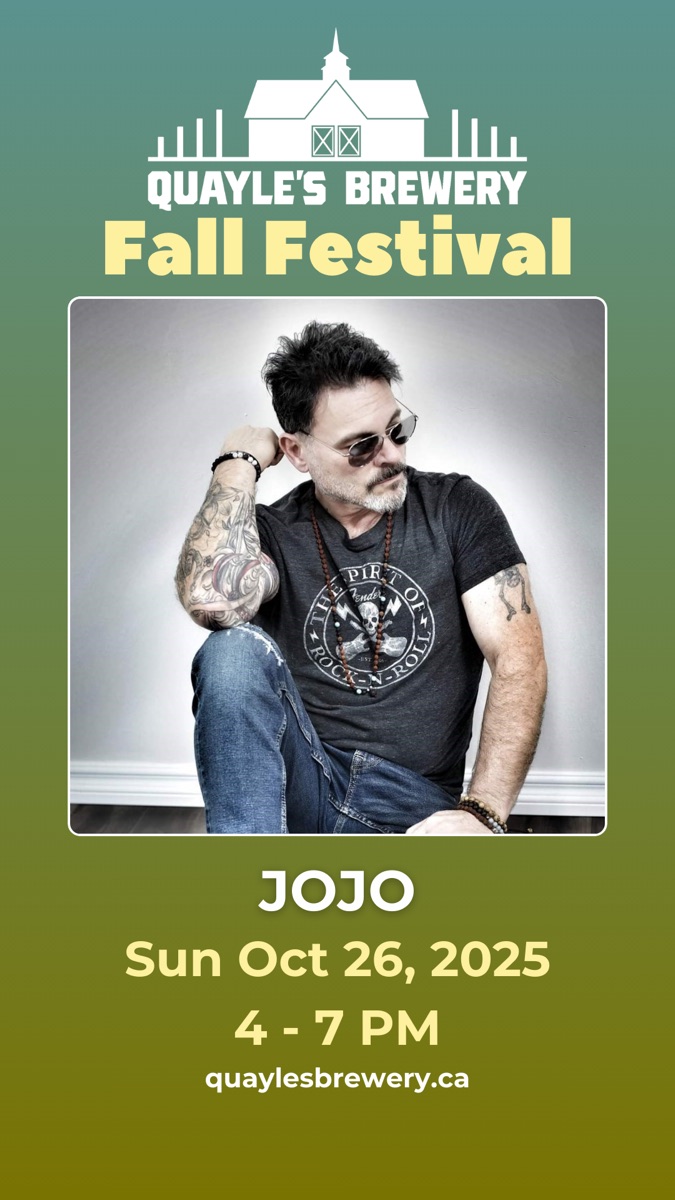 Oct 26 – Jojo 4:30 – 7:30 PM – 1