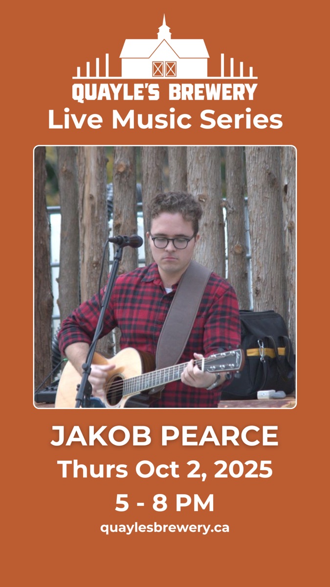 Oct 2 – Jakob Pearce 5 – 8 PM – 1