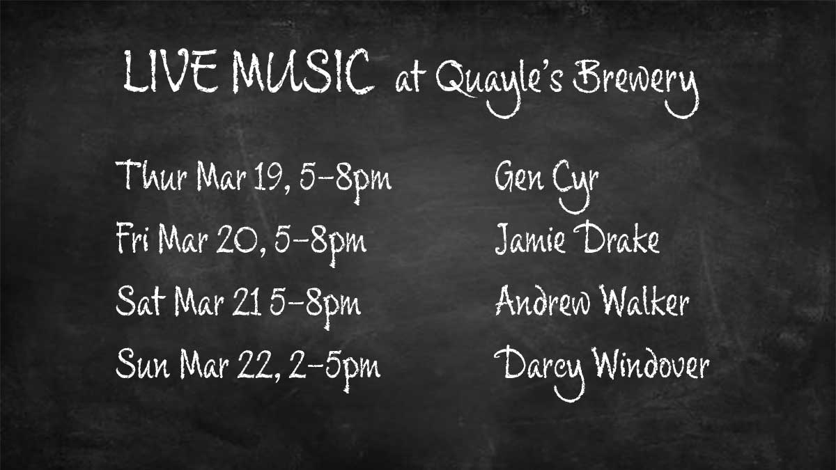 Quayle's_Music_Chalkboard_Mar16