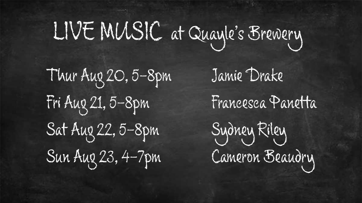 Quayle's_Music_Chalkboard_Aug17a