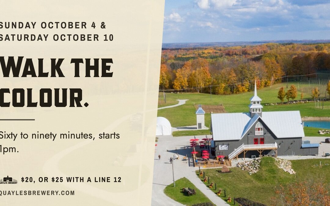 🍂 Fall Colours Walking Tour at Quayle’s 🍁